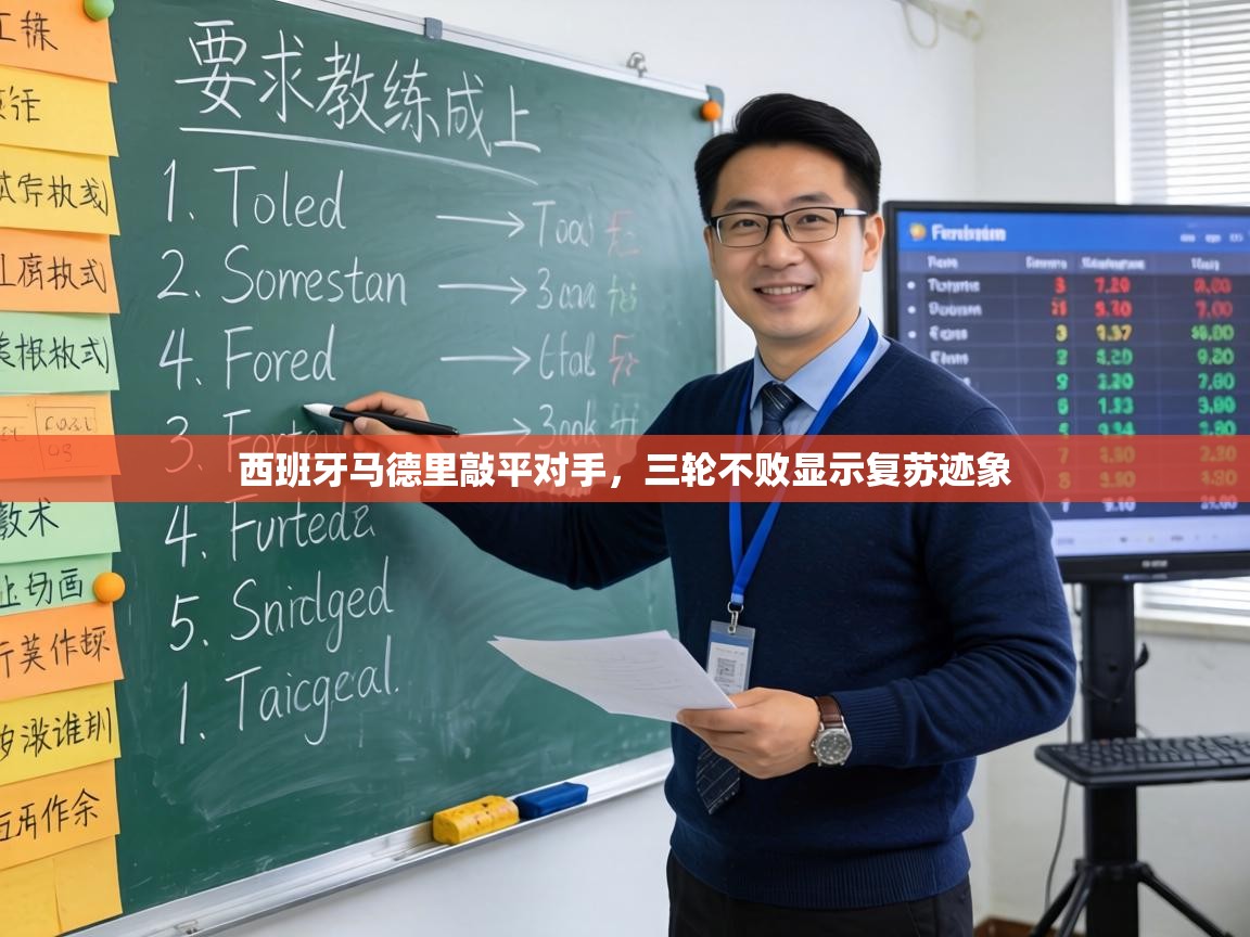 西班牙马德里敲平对手,三轮不败显示复苏迹象 第2张